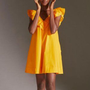 NWT Maeve Ruffle Tunic Mini Dress